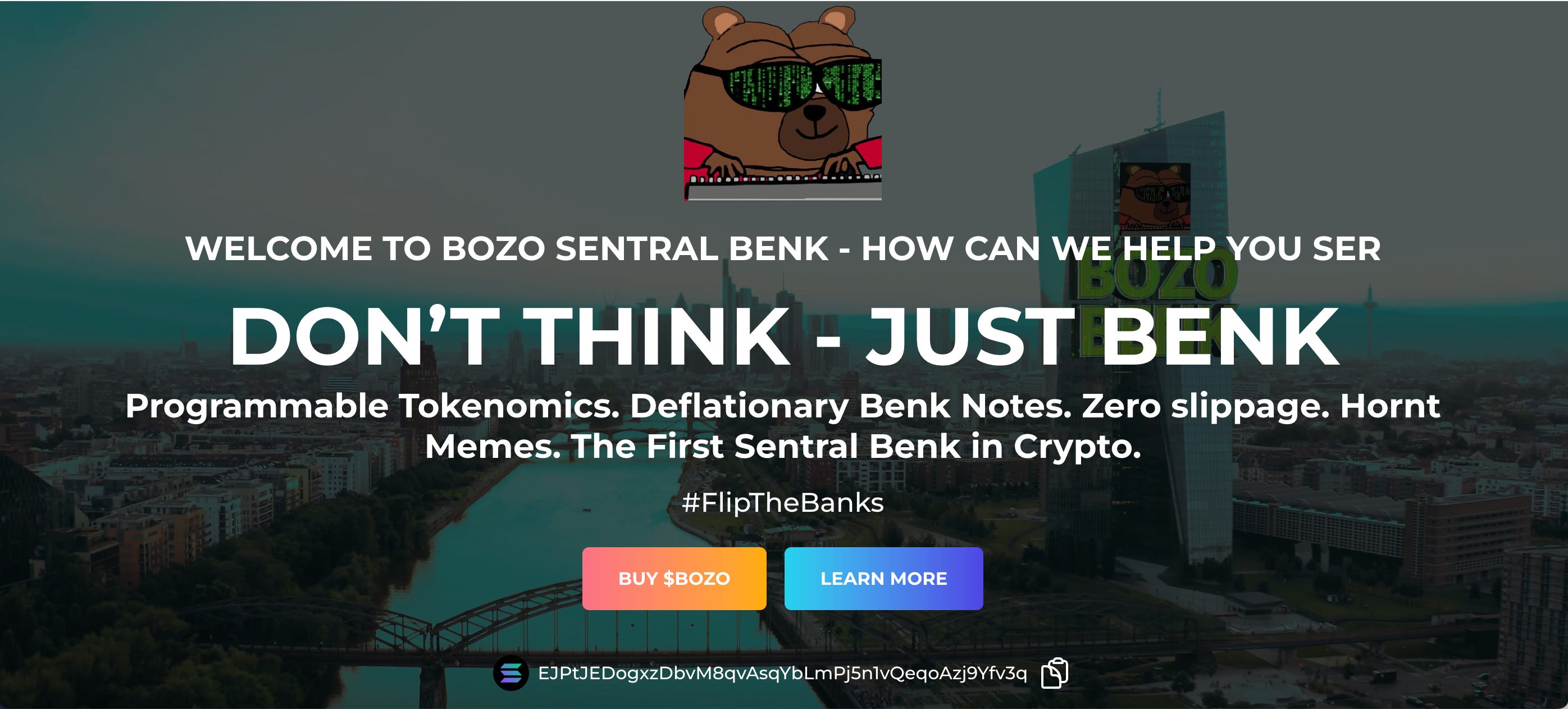 Who, what, where, why, when is the Bozo Benk?