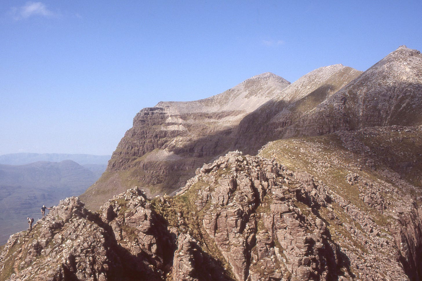 rocky mountain, reddish-brown sandstone