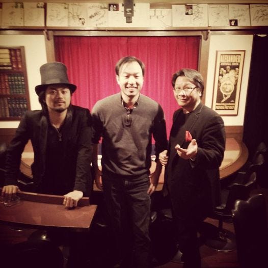 Me with Take (left) and Shamon (right)