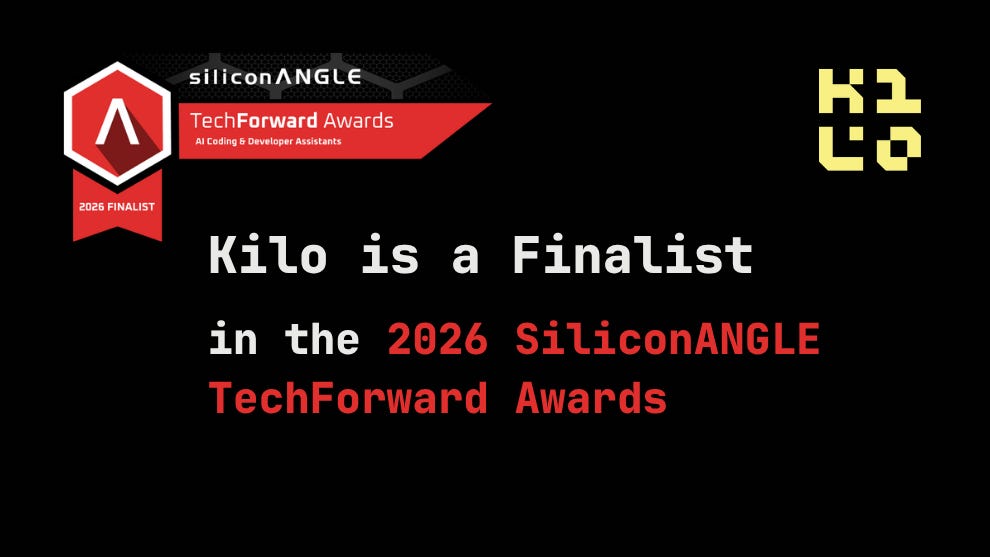 Kilo Is a Finalist in the 2026 SiliconANGLE TechForward Awards