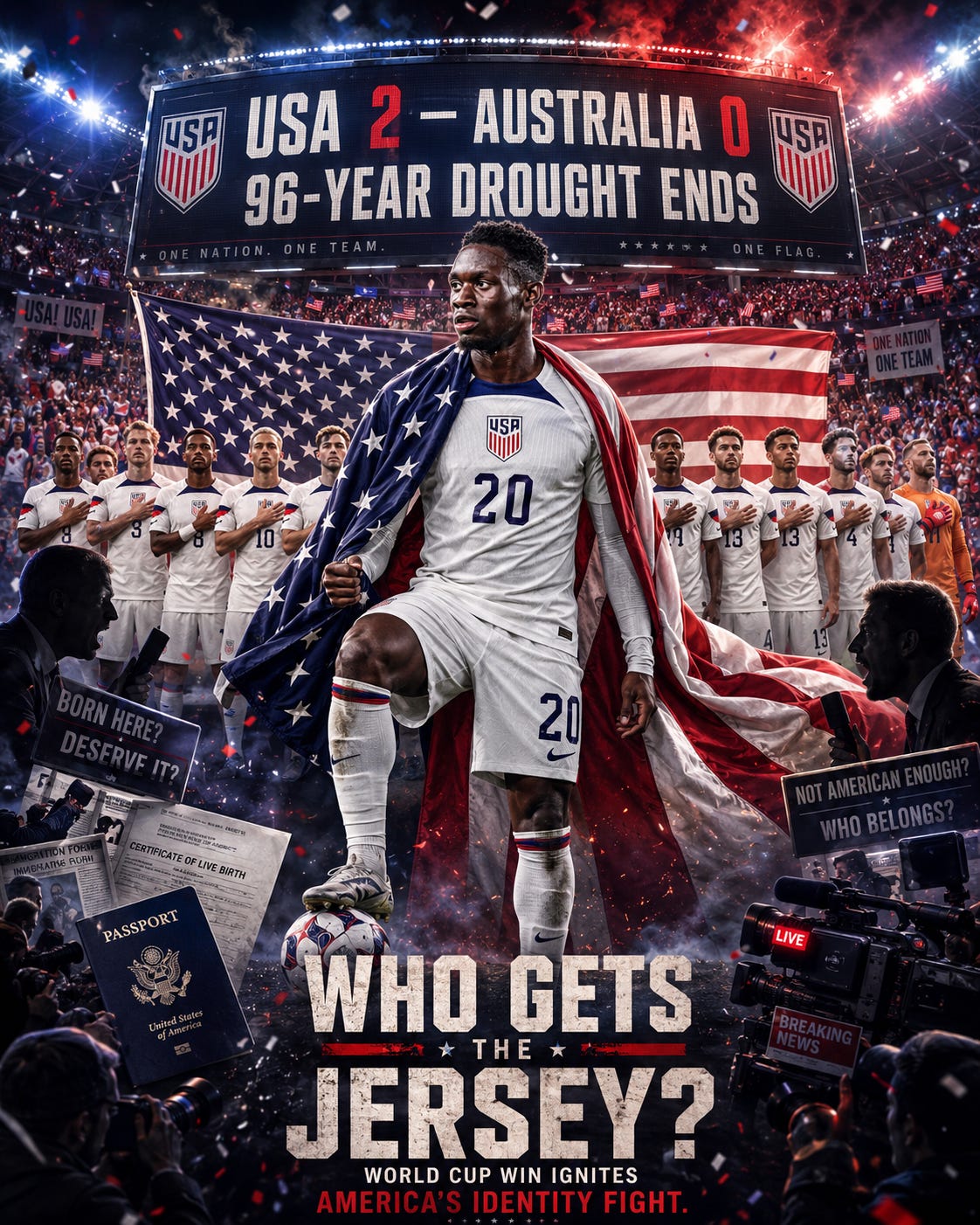 Observing Without Watching: Team USA’s World Cup win exposed a bigger American debate over soccer, assimilation, and national identity.