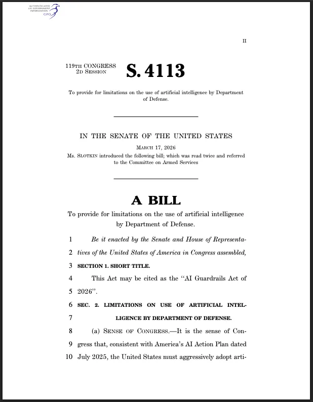 Neuer Gesetzentwurf ebnet den Weg für tödliche KI-Waffen – Pentagon kann Verbot außer Kraft setzen und autonome tödliche Systeme einsetzen