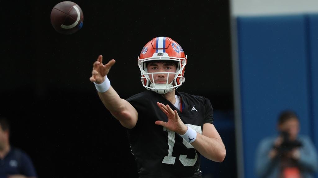 QB Graham Mertz Joined Gators on a Mission, Plus a Q&A QB Graham Mertz Joined Gators on a Mission, Plus a Q&A