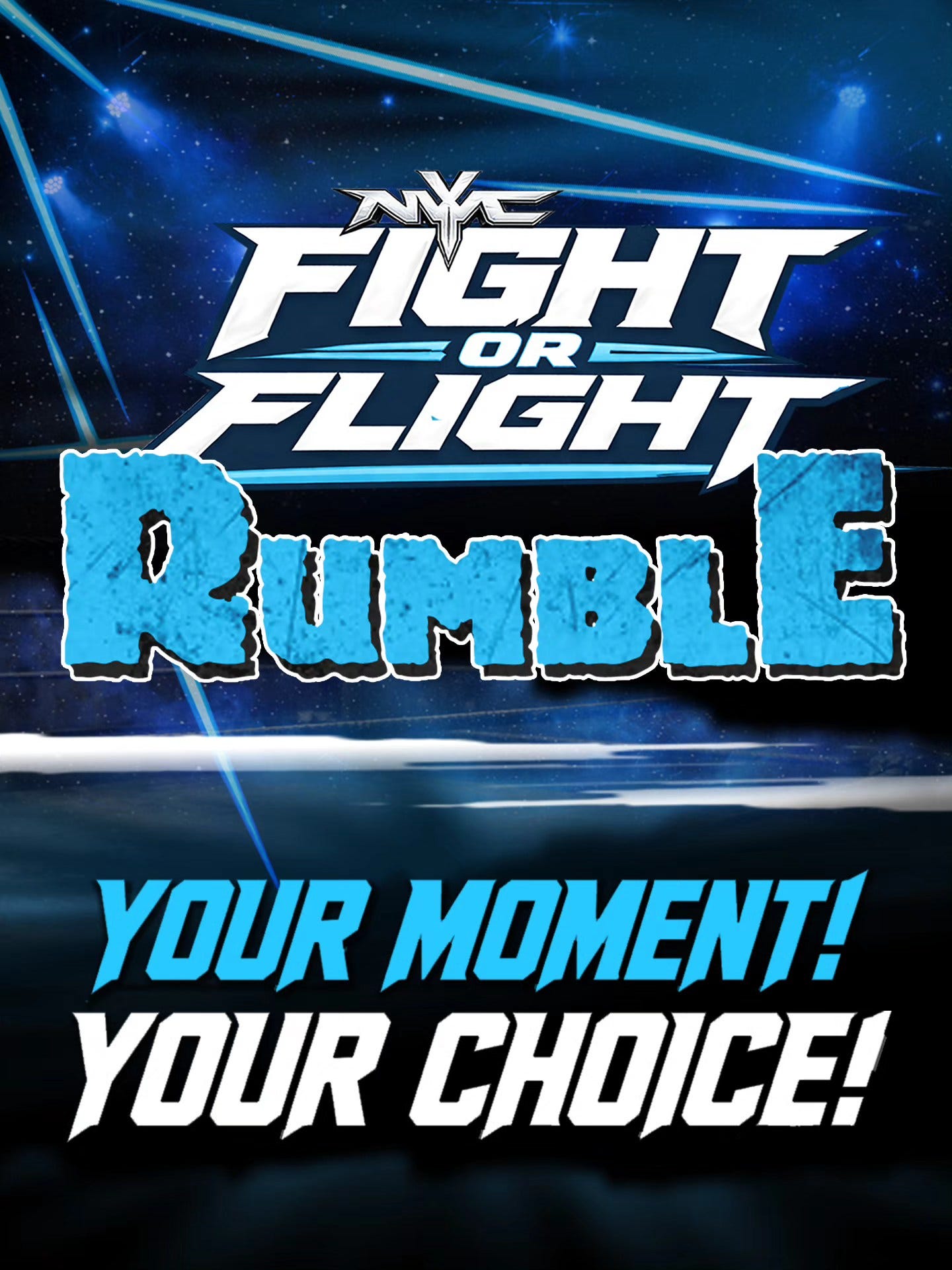 May be a graphic of text that says 'FIGHT OR FLLIGHT DUMBLE YOUR MOMENT! YOUR CHOICE!' May be a graphic of text that says 'FIGHT OR FLLIGHT DUMBLE YOUR MOMENT! YOUR CHOICE!'