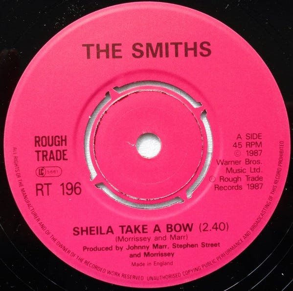 洋楽 THE SMITHS SHEILA TAKE A BOW Song Of The Day – “Sheila Take A Bow” by The Smiths - InternetFM