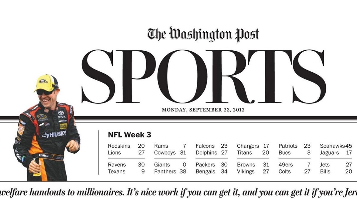 Save WAPO Sports – Diamond Notes by Joe Boesch