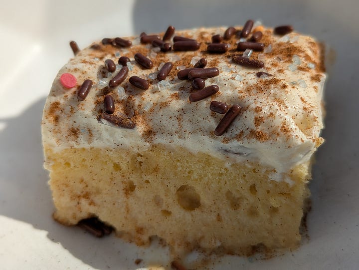 Carajillo Tres Leches Cake