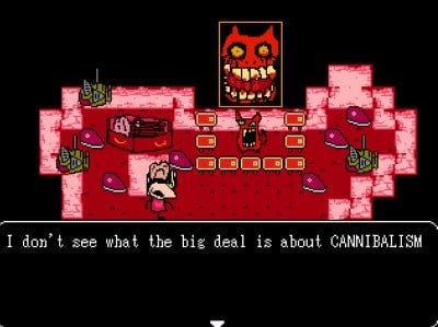 r/creepygaming - obscure RPG Maker game Space Funeral, which feels like Yume Nikki if it was filled with hate