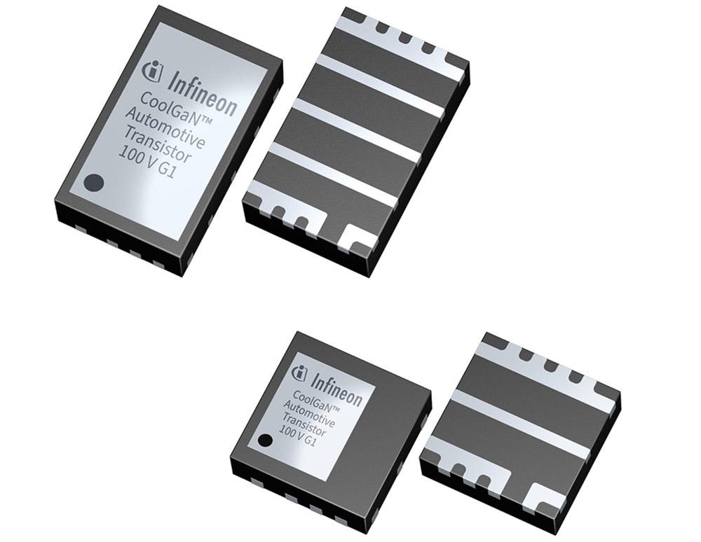 Infineon’s new CoolGaN Automotive Transistor 100V G1 family. 