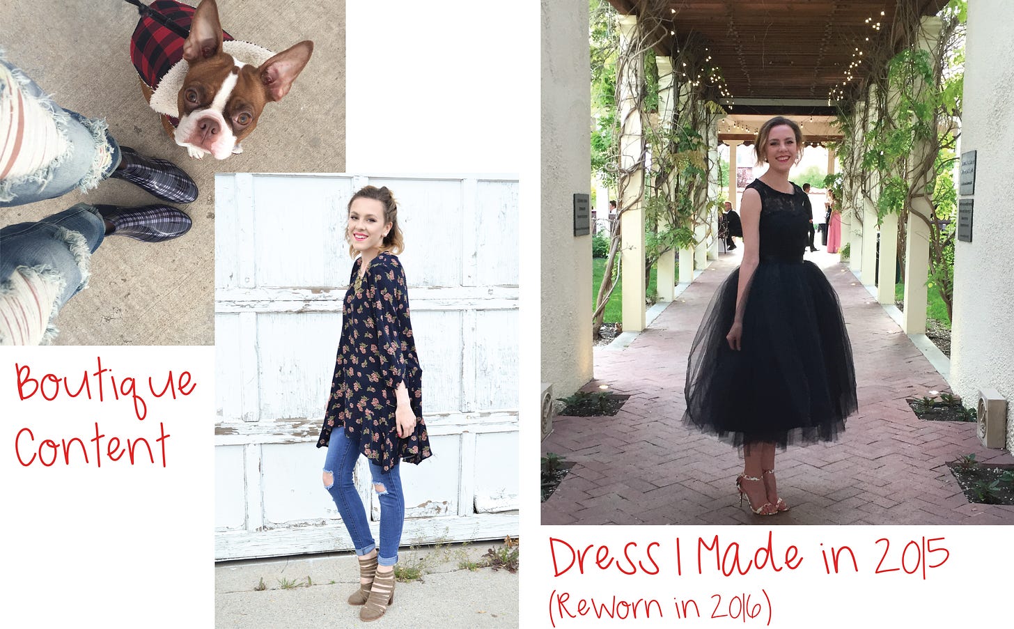 Boutique Content, Dress I Made In 2015, Reworn In 2016