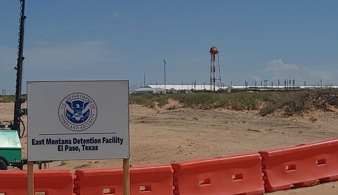 Human rights groups call on ICE to halt third-country deportations, shut down Fort Bliss detention camp - El Paso Matters Human rights groups call on ICE to halt third-country deportations, shut down Fort Bliss detention camp - El Paso Matters