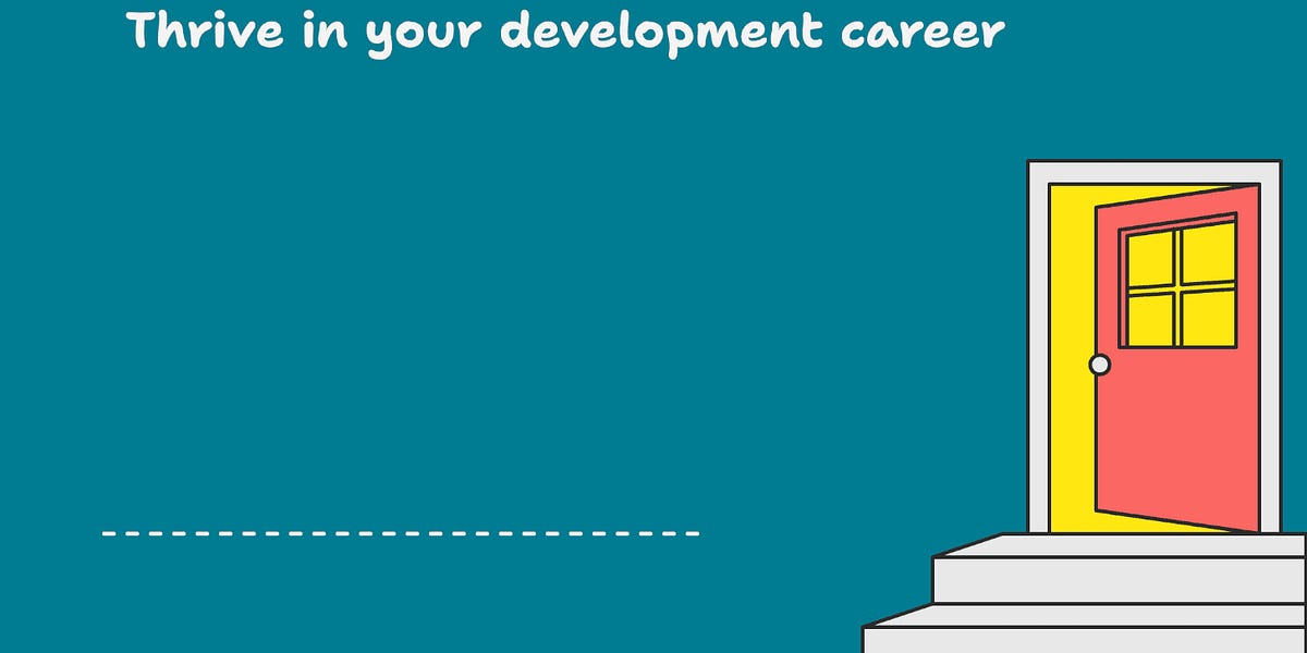 How do you keep advancing as a developer when there's no formal promotion path?