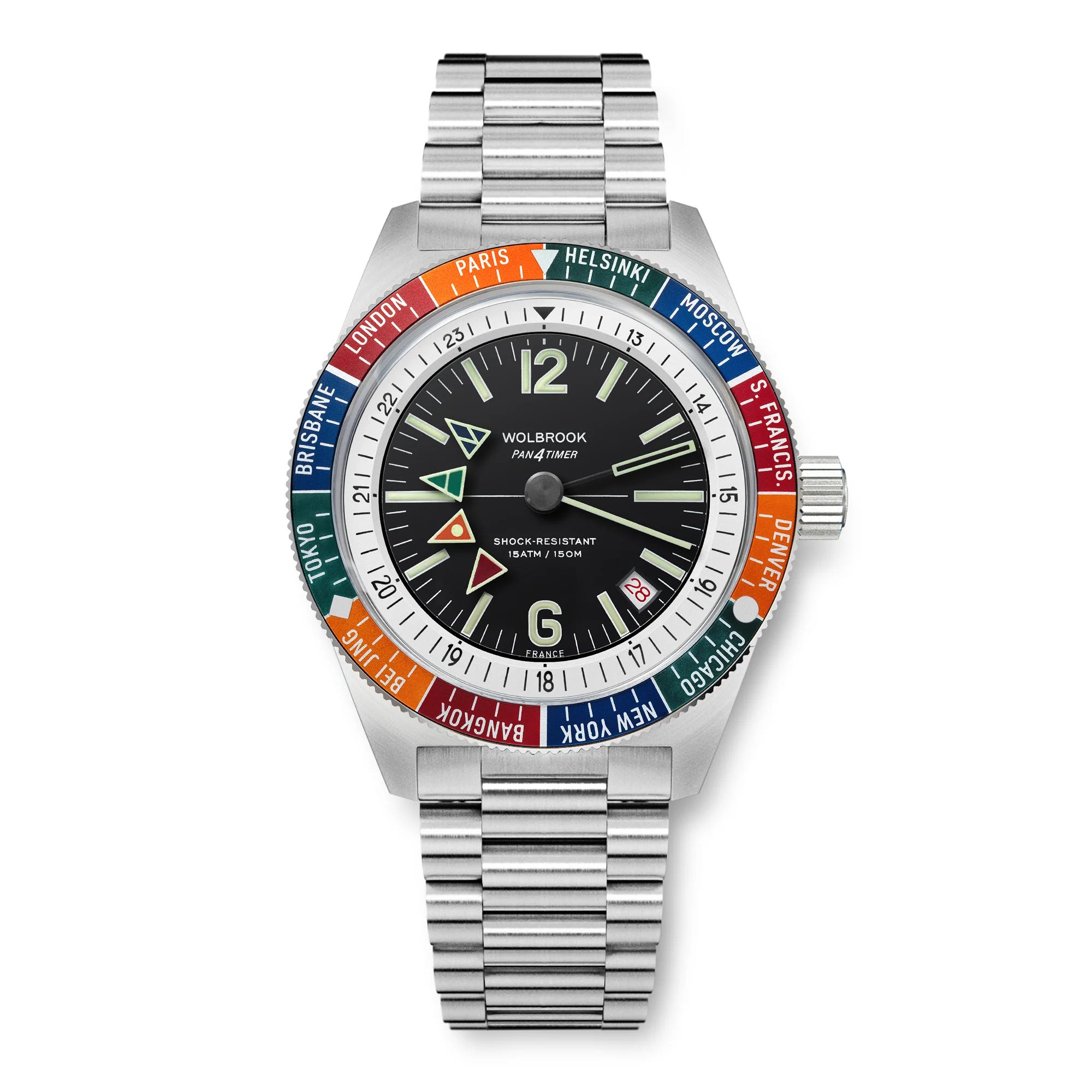 Wolbrook releases a four timezone watch for under $500