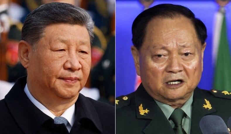 China and Taiwan: Xi Jinping's Purge of Military Leader Might Bring War  Closer | National Review