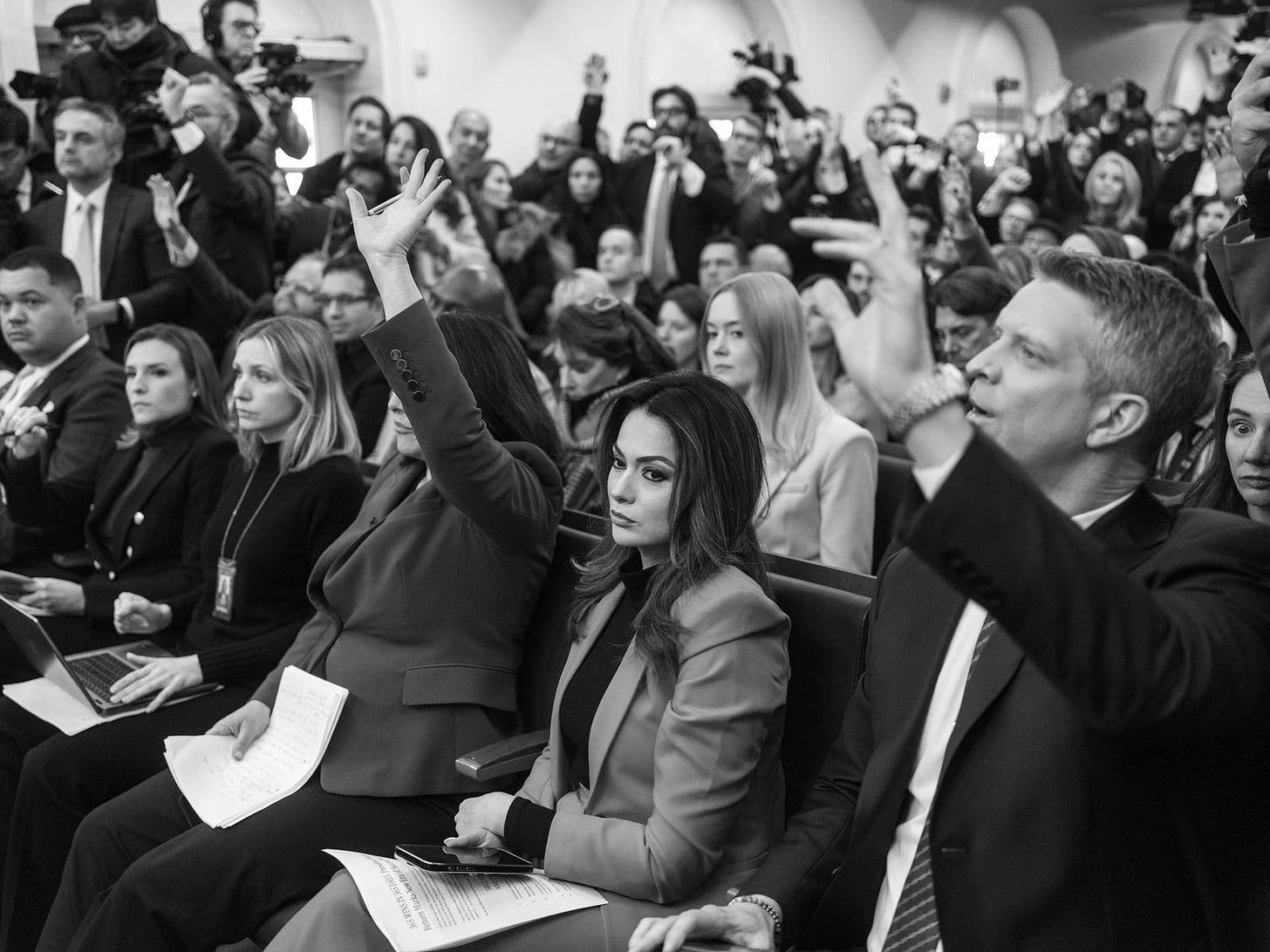 The White House Press Corps in the Second Trump Era | The New Yorker The White House Press Corps in the Second Trump Era | The New Yorker