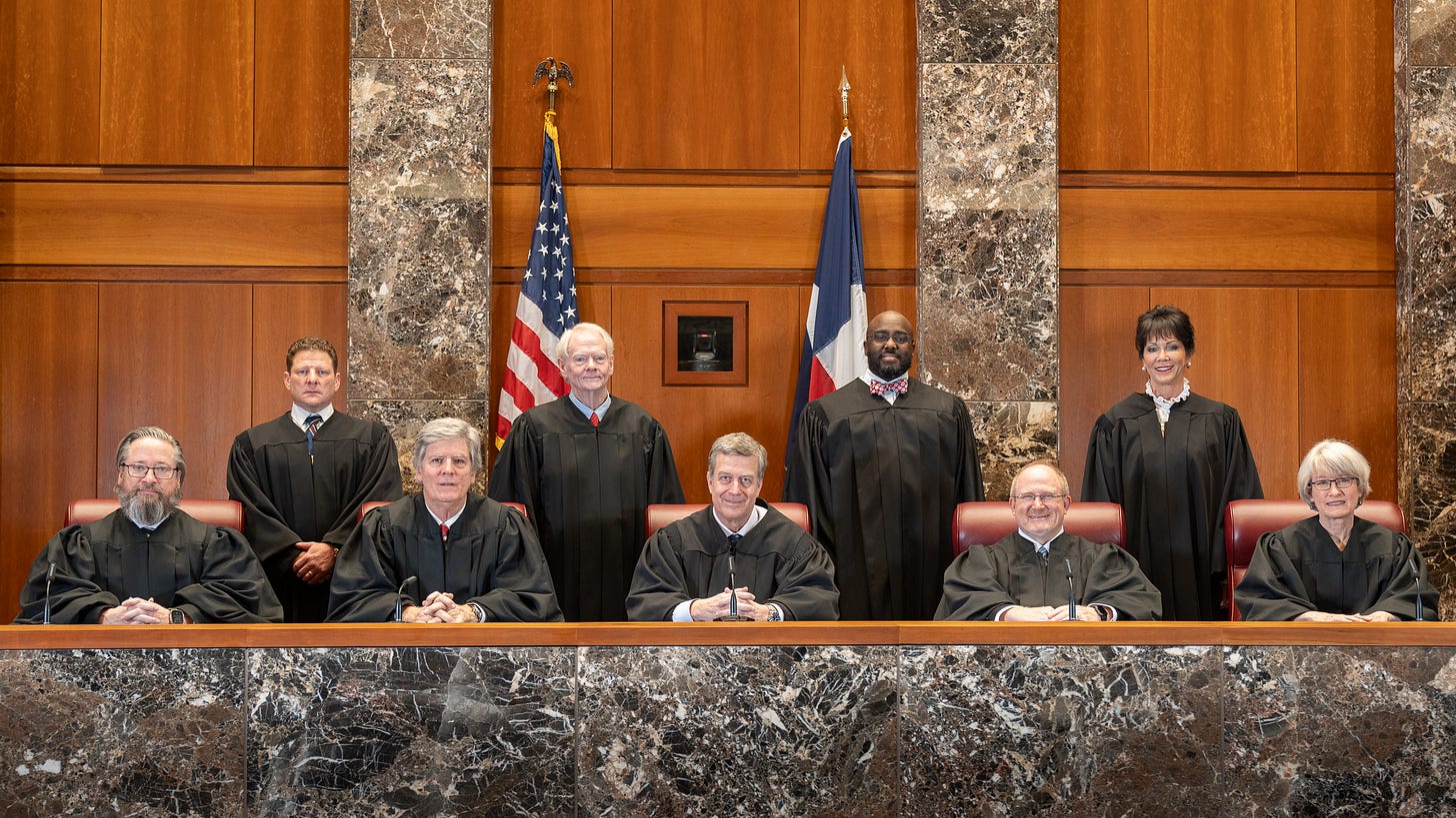 Texas Court of Criminal Appeals Judges, 2025 Texas Court of Criminal Appeals Judges, 2025