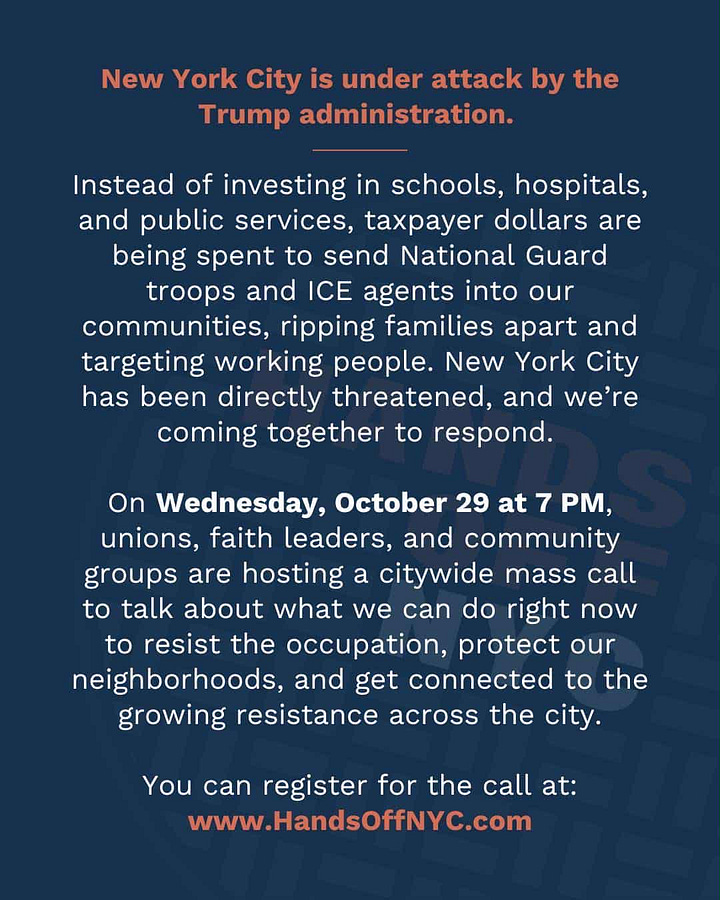 Hands Off New York City!