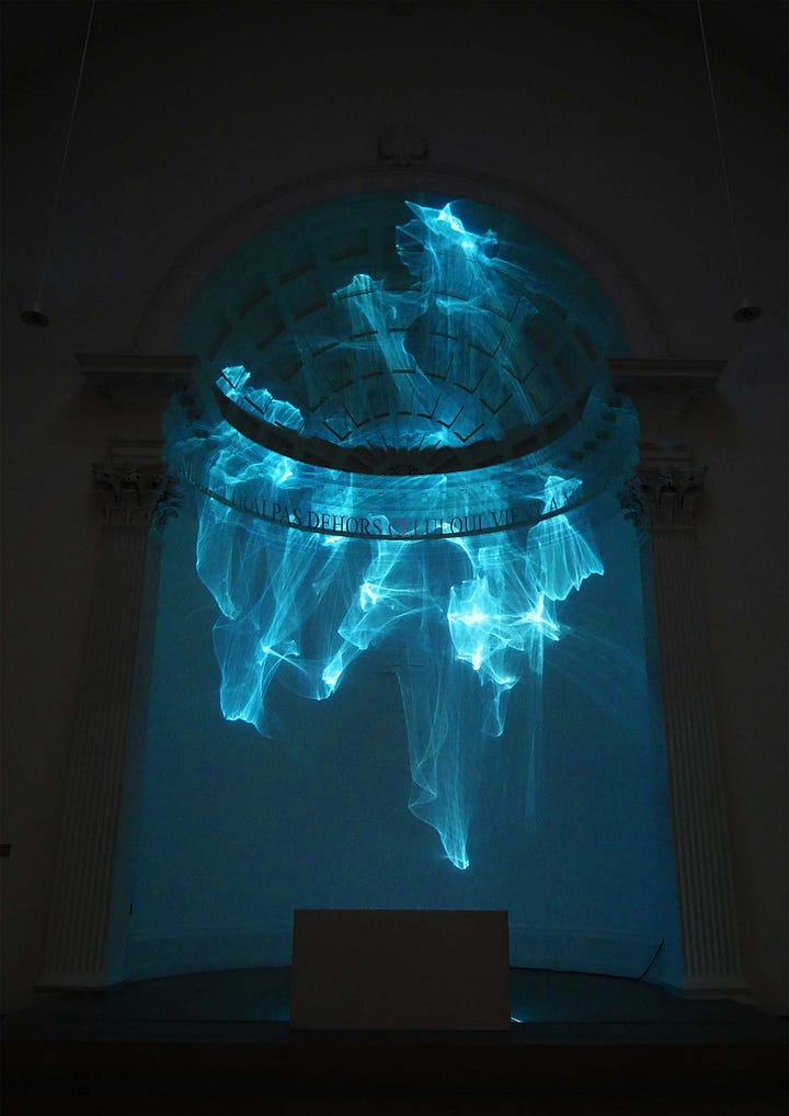 Light art immersive installation