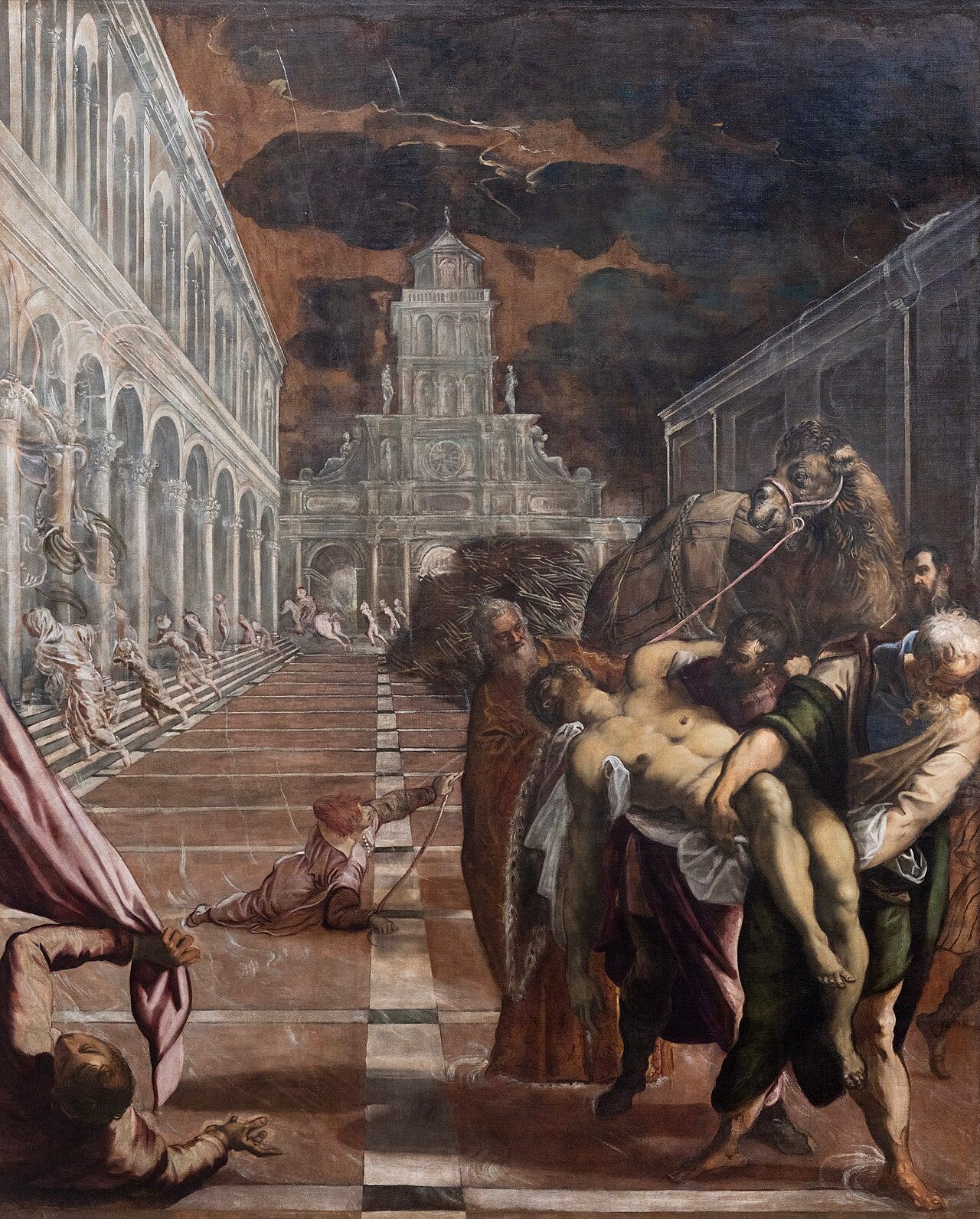 Tintoretto Saint Marks body brought to Venice Tintoretto Saint Marks body brought to Venice
