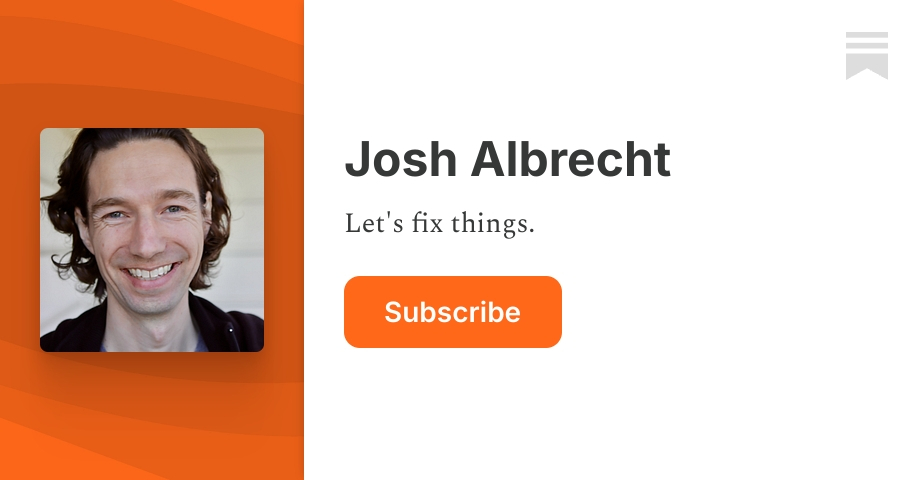 Josh Albrecht | Substack