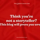 How to Extract Stories That SELL From Everyday Moments