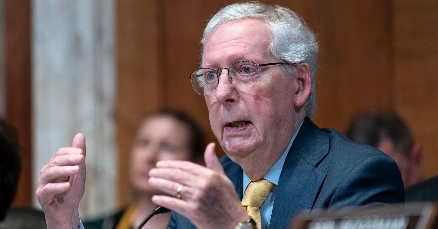 McConnell remains in rehab, says he'll miss key Kentucky event