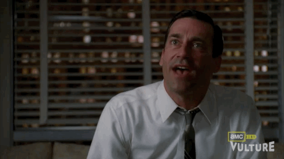 Millennials, here’s Don Draper lecturing you on your place in the office, which he has to do because you keep asking for all this extra shit that his generation never got — or at least that’s the writers’ Narrative. Our Counter Narrative begins: “In… Millennials, here’s Don Draper lecturing you on your place in the office, which he has to do because you keep asking for all this extra shit that his generation never got — or at least that’s the writers’ Narrative. Our Counter Narrative begins: “In…