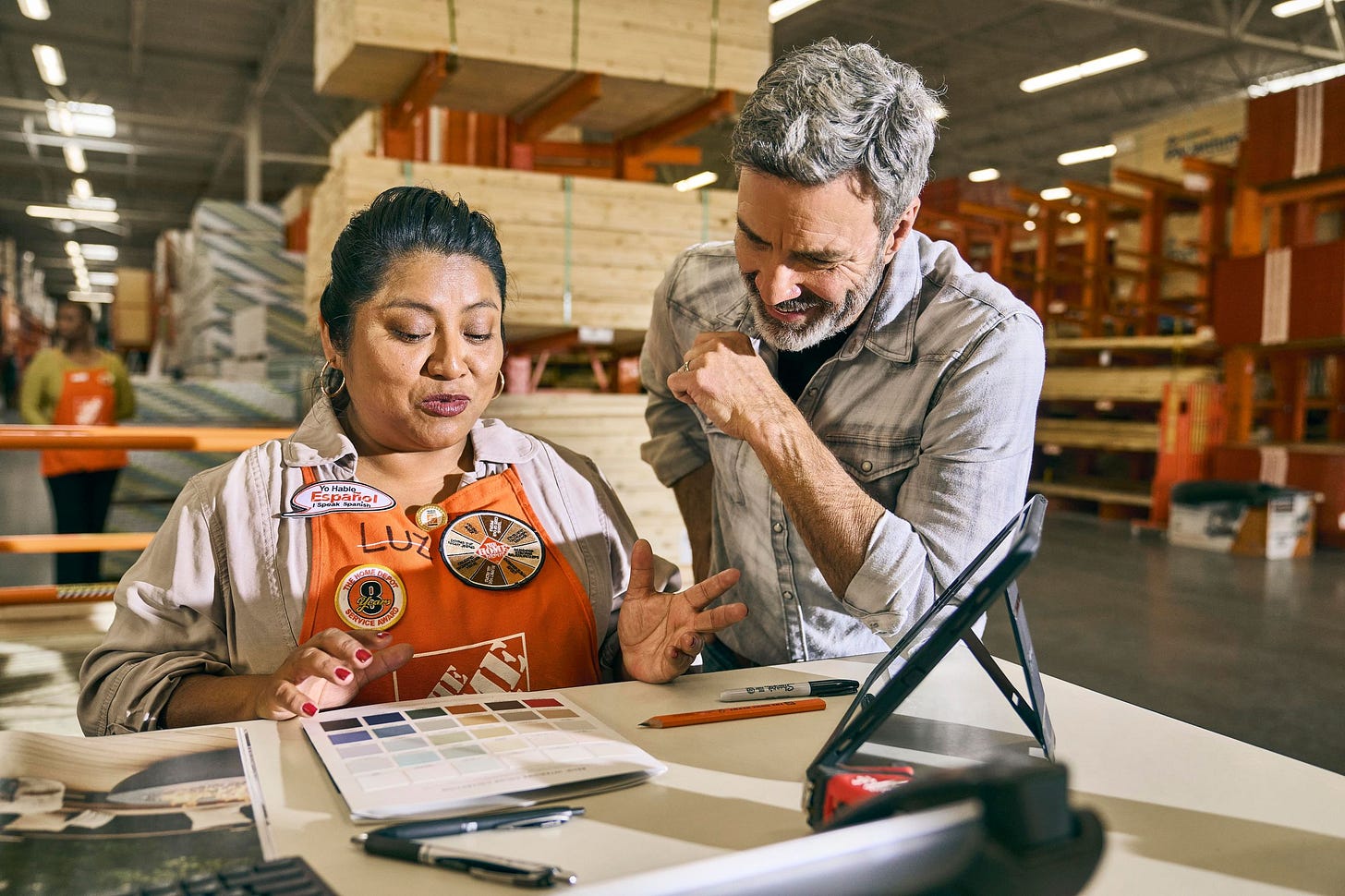 Home Depot Pro contractor supply page