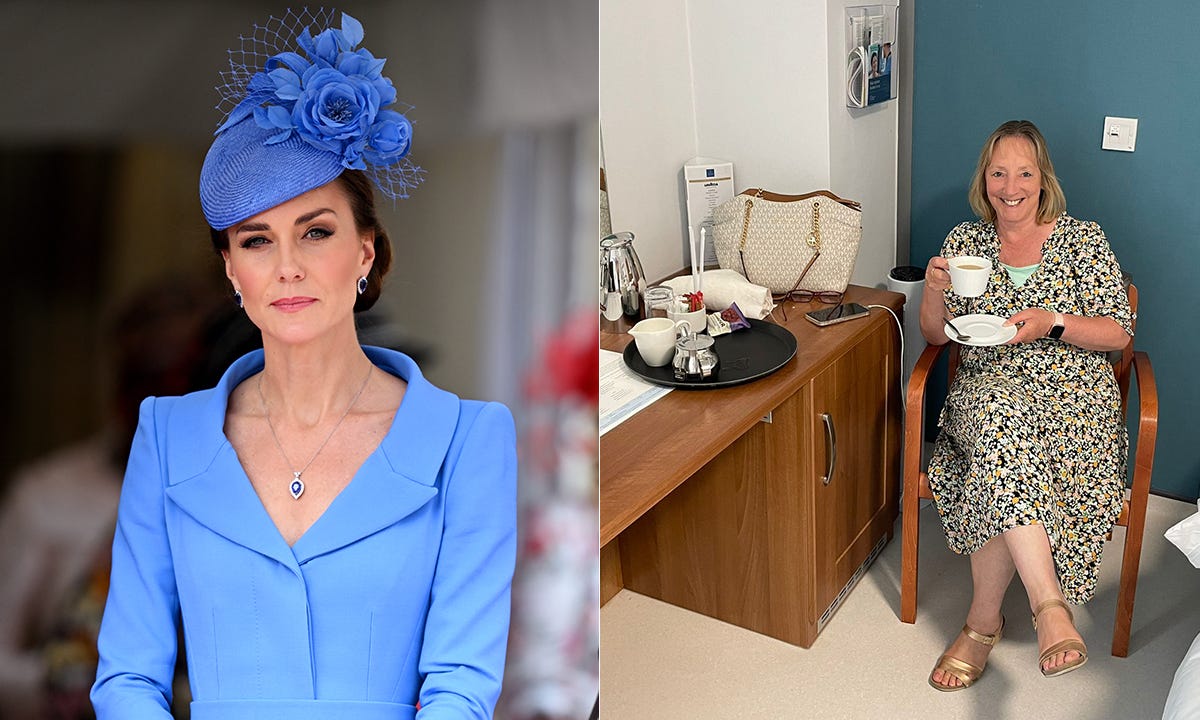 kate middleton inside her hospital