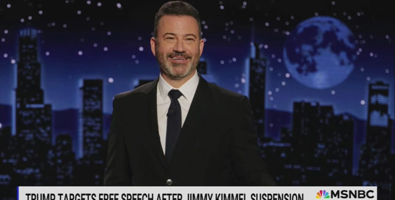 The Silence on Kimmel's Suspension