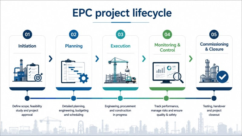 EPC Project Management Guide: Phases, Roles & Best Practice