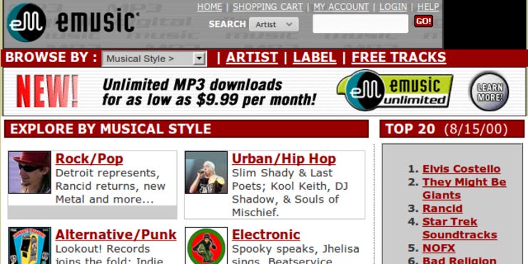 Emusic 2000 Emusic 2000