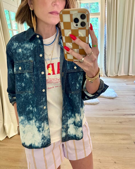 creative bleached clothes