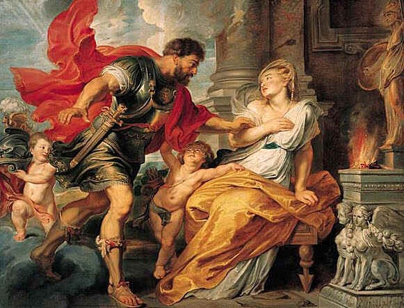 Ares con Afrodita, Fobos y Deimos. | Cronología del Imperio