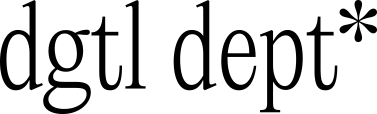 dgtl dept*