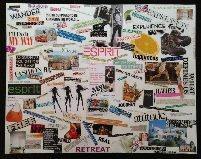 2015 vision board