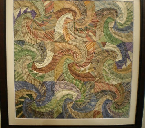 Framed/Miniature Swirl Quilt Framed/Miniature Swirl Quilt