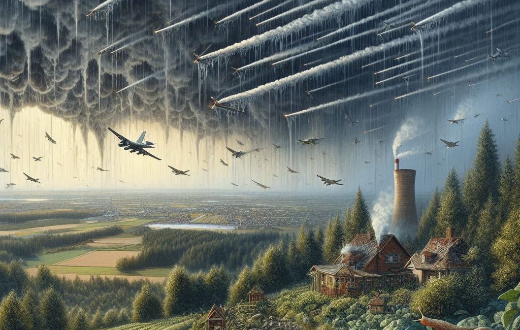 De naaktslakken-invasie: gevolg van geheime cloud seeding operaties in Nederland