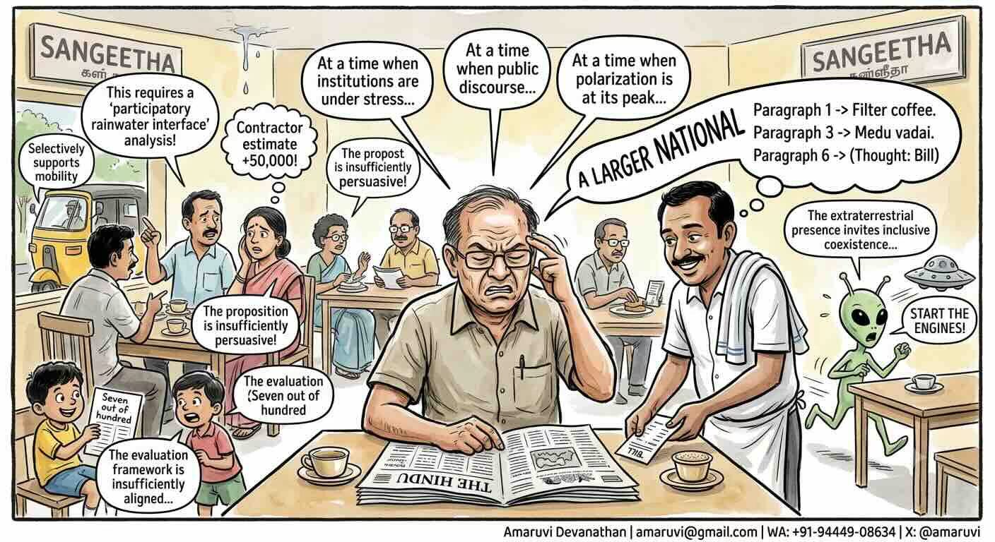 "Dear Editor: You Want a National Conversation? Kindly Begin With My Wife."