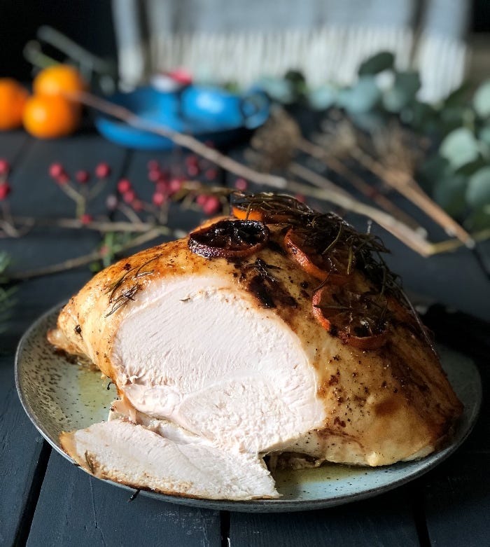 Cooked turkey crown Cooked turkey crown