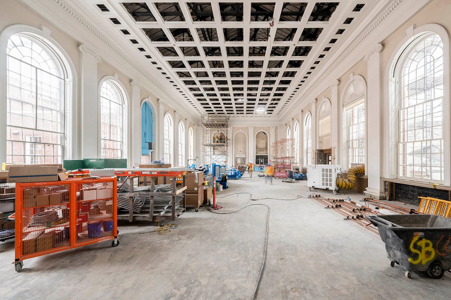 Construction Practice: Grad Students Learn Industry Via Alderman Library  Renovation | UVA Today