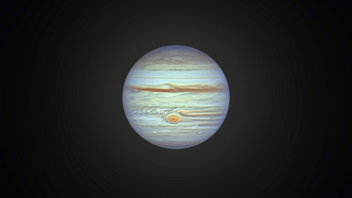 Jaw-dropping Jupiter photo made of 600,000 images ...