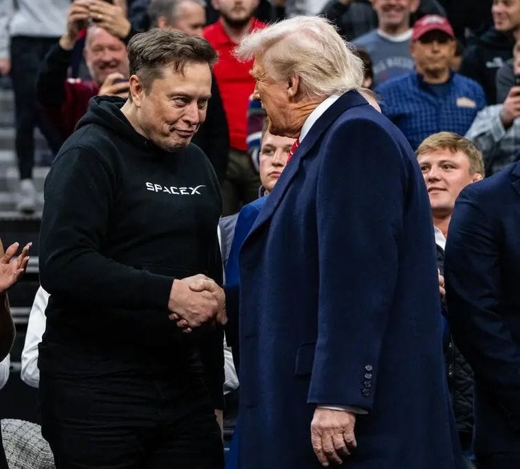 Elon looking more horrible than usual