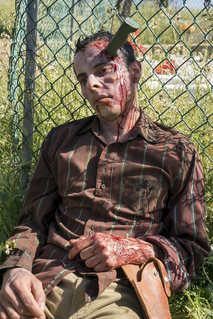 fear the walking dead zombie kill fear the walking dead zombie kill