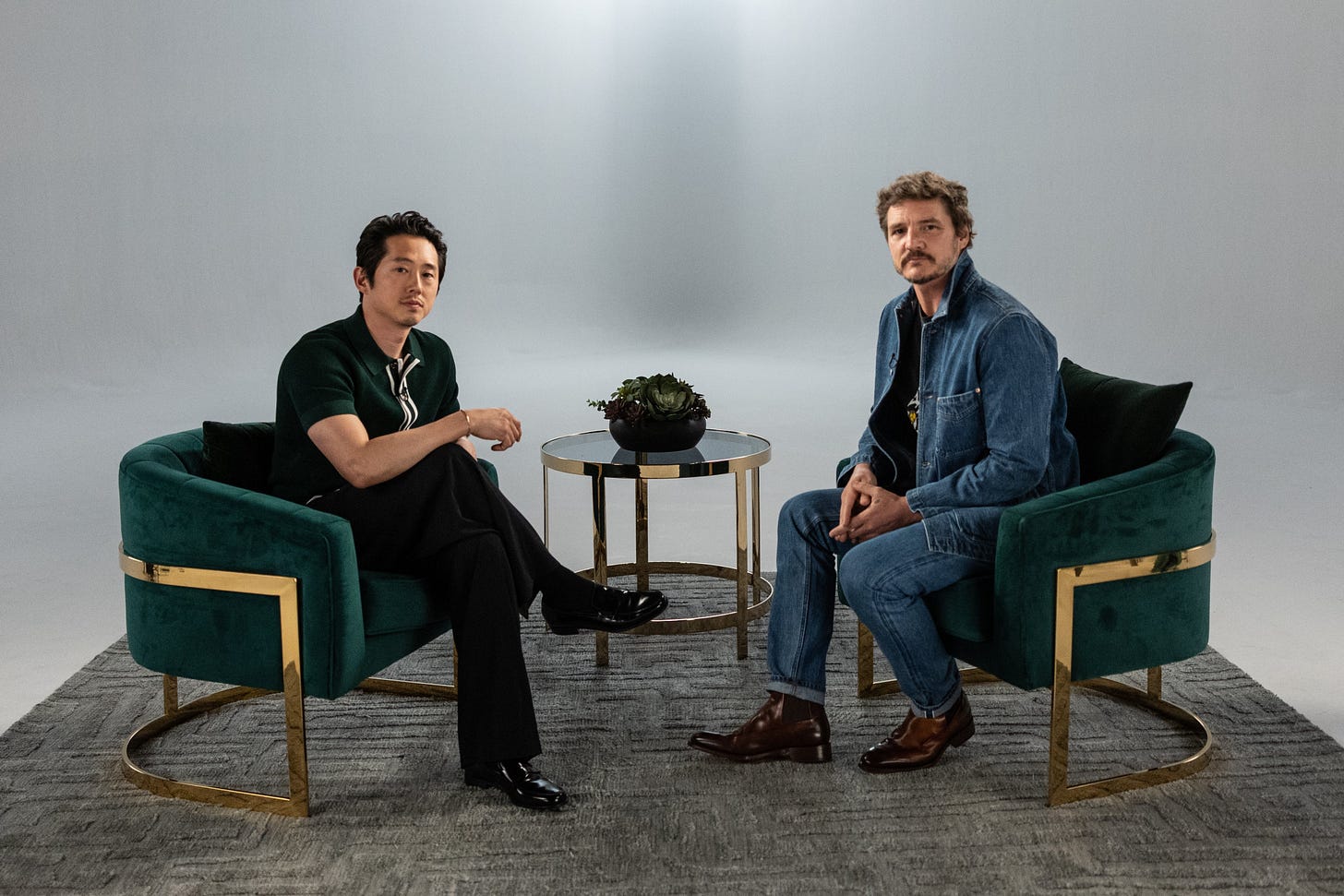 Variety on X: "ACTORS ON ACTORS PEDRO PASCAL + STEVEN YEUN JUNE 12  https://t.co/n25At0grlU" / X