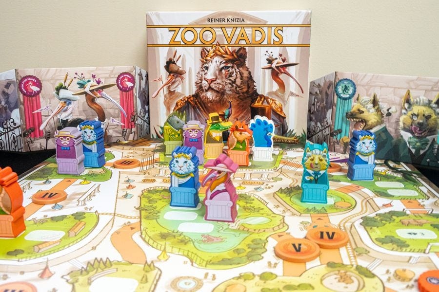 Zoo Vadis Game and Box