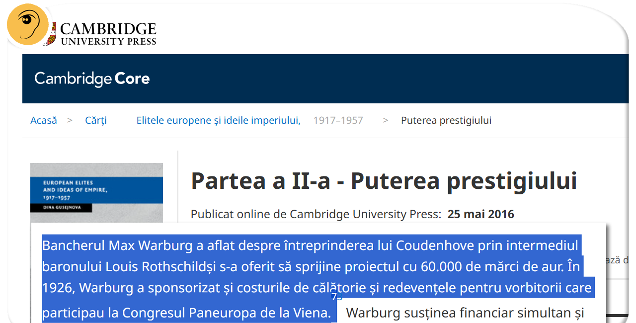 De-glorificarea UE (Ep.1): Dovada că primii bani de buzunar au venit de la locotenenții clanului Rothschild