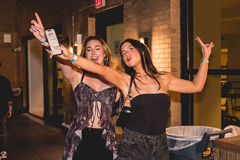 Select photographs from Summer 2025 with Speedy Records during their rooftop events