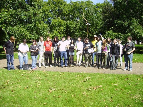 Members of PKMN.NET at the very first community meetup in 2007