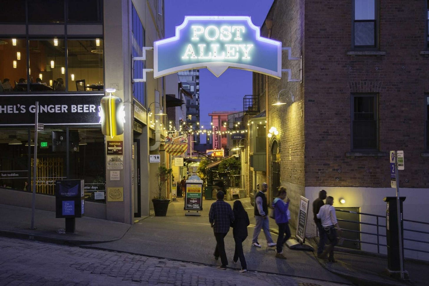 Post Alley: Seattle's most charming street in photos